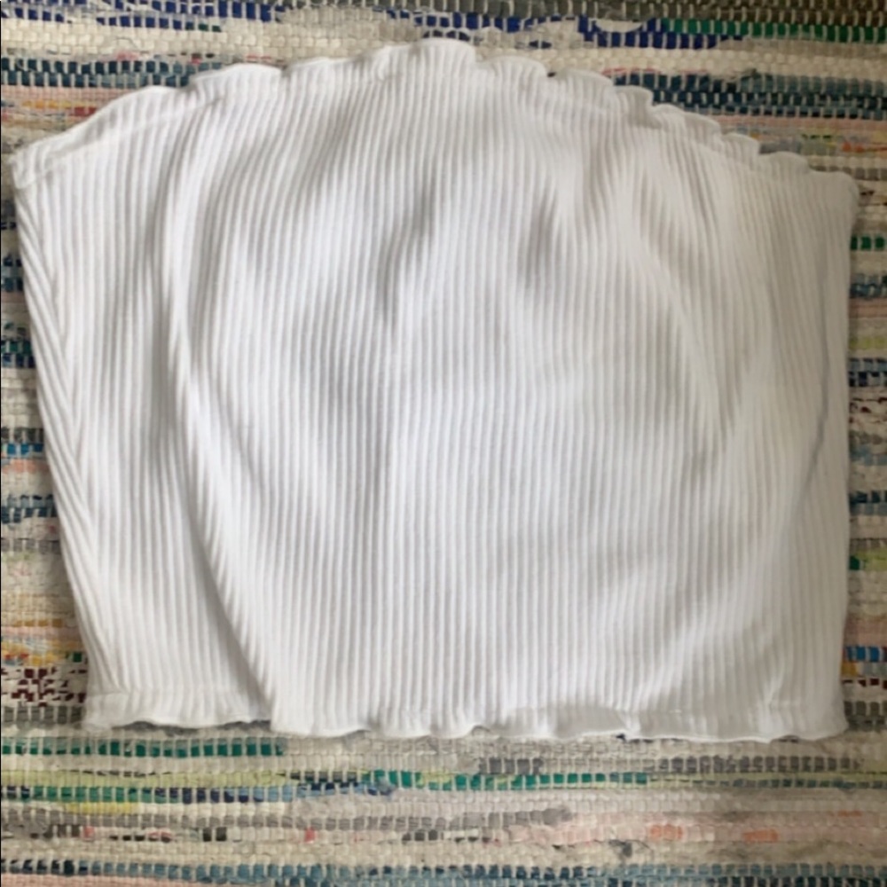 white tube top